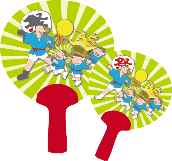 エコ紙うちわの種類